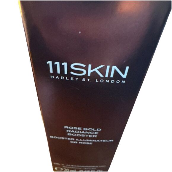111 SKIN Harley St. London Rose Gold Radiance Booster NIB all skin types - Picture 15 of 15